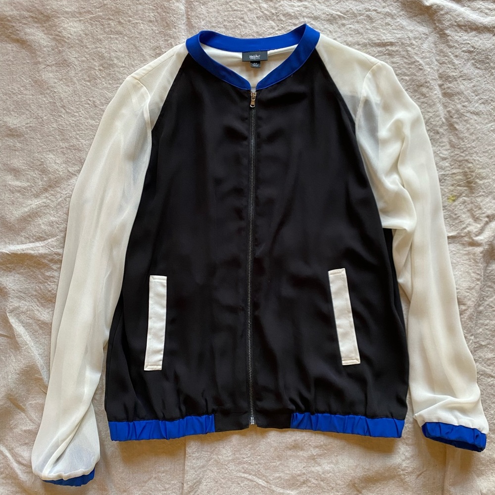 Bomber style sheer jacket from Target